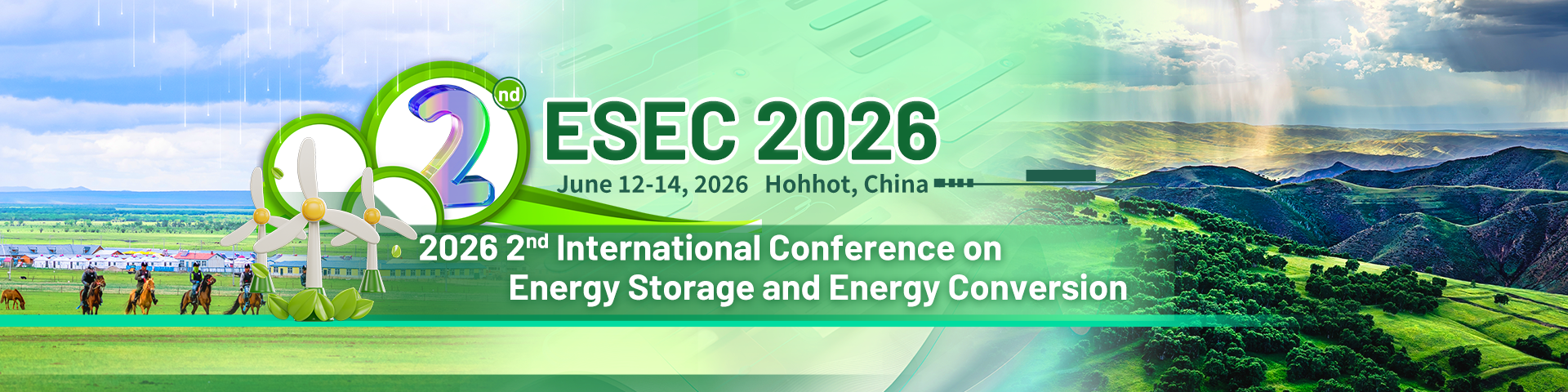第二届储能及能源转换国际学术会议(ESEC 2026)